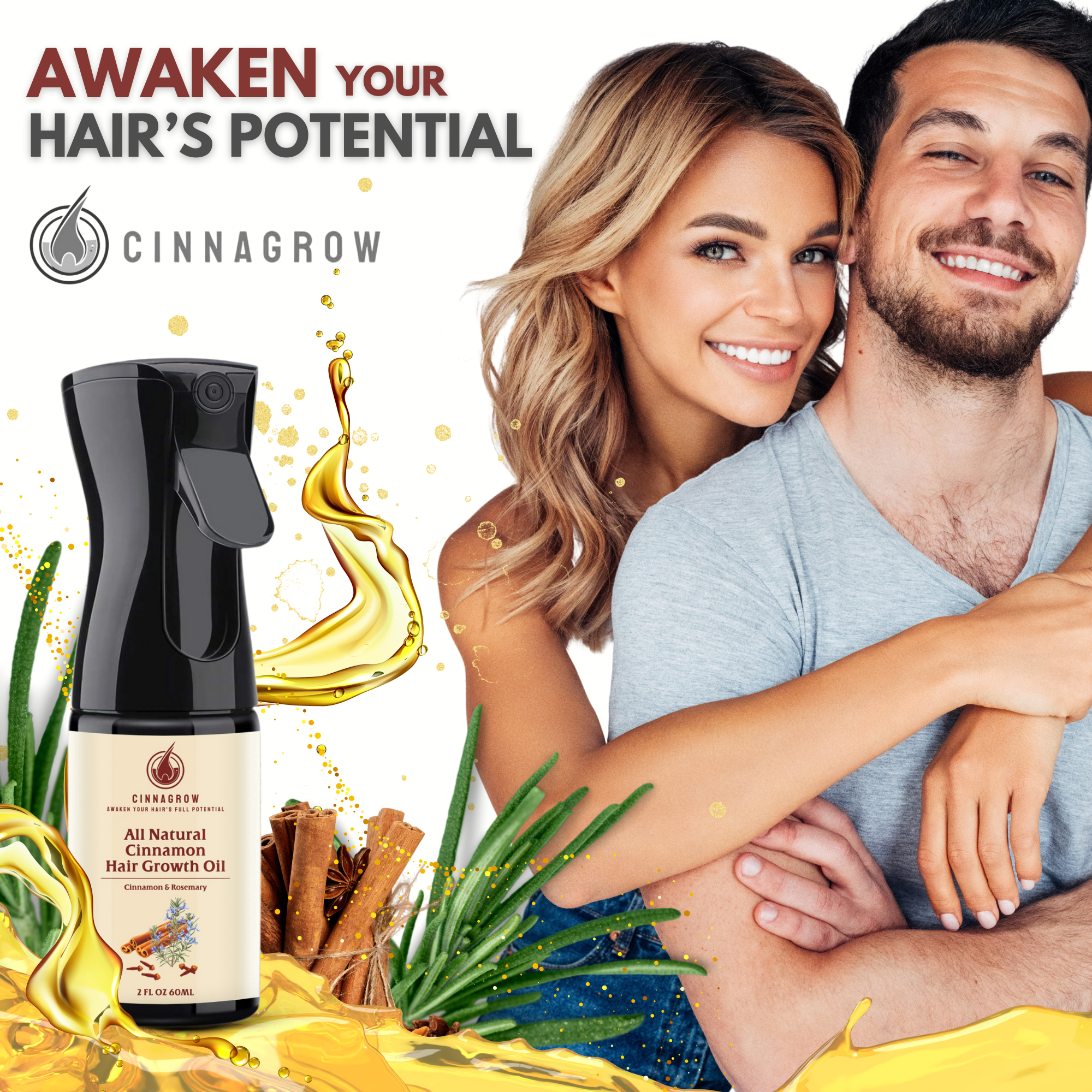 CINNAGROW - Hair Growth Oil