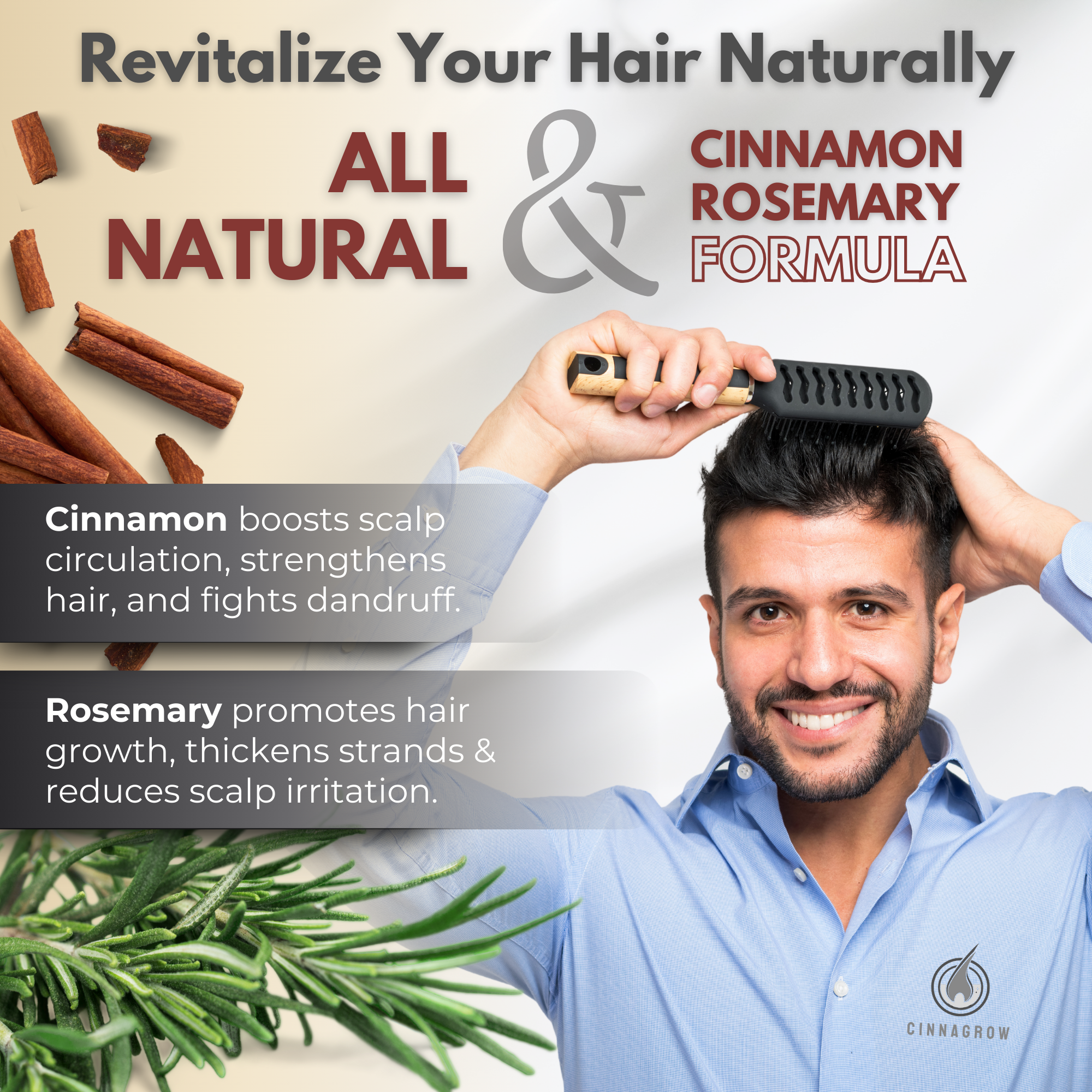 CINNAGROW - Hair Growth Oil