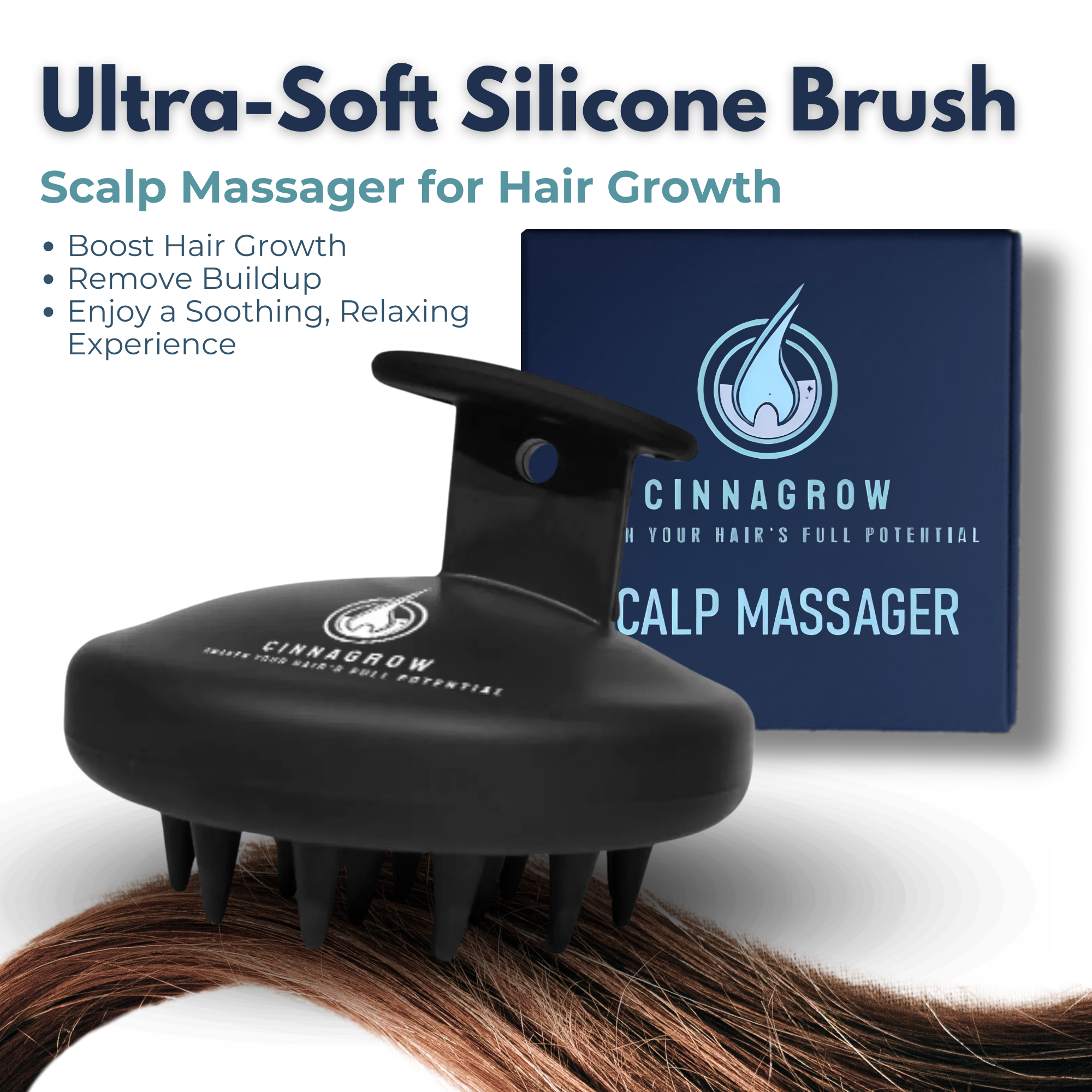 CINNAGROW - Scalp Massager Hair Growth